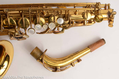 Selmer Mark VI Alto Original Lacquer Good Condition Old Pads Relacquered Neck 197380