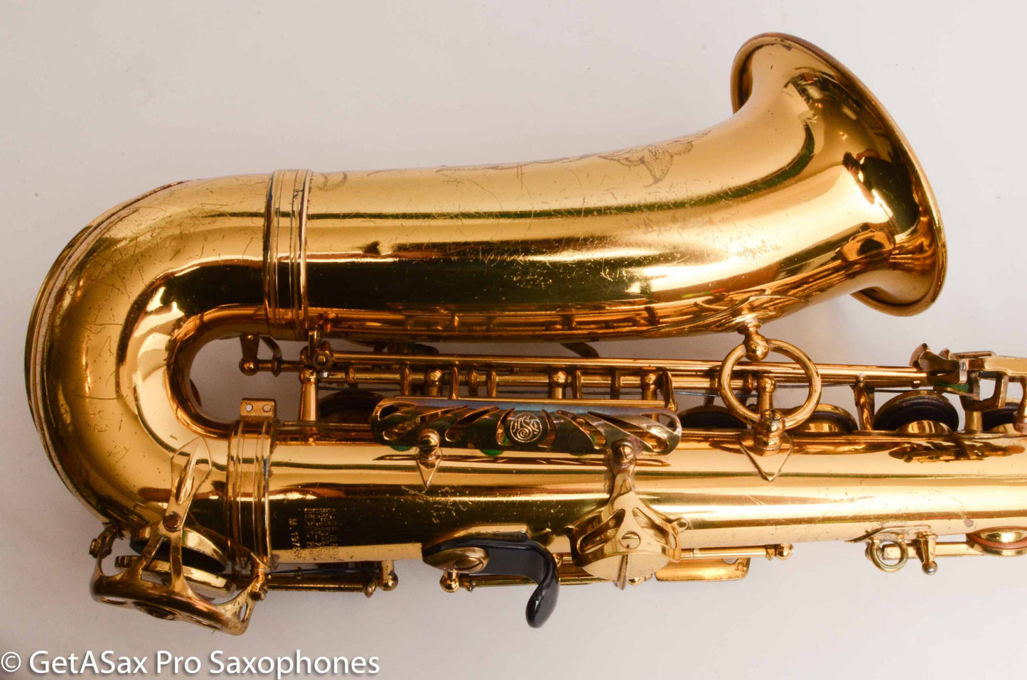 Selmer Mark VI Alto Original Lacquer Good Condition Old Pads Relacquered Neck 197380