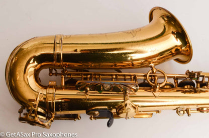 Selmer Mark VI Alto Original Lacquer Good Condition Old Pads Relacquered Neck 197380