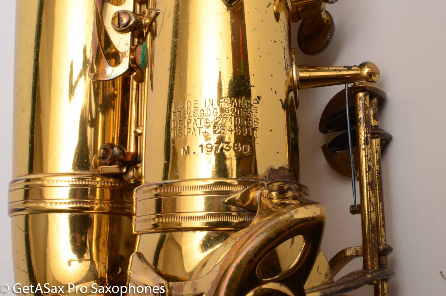Selmer Mark VI Alto Original Lacquer Good Condition Old Pads Relacquered Neck 197380