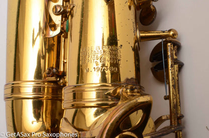 Selmer Mark VI Alto Original Lacquer Good Condition Old Pads Relacquered Neck 197380