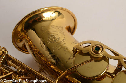 Selmer Mark VI Alto Saxophone 1973 Original Lacquer Near Mint Fresh Overhaul! 208796