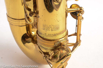 Selmer Mark VI Alto from 1974 Original Lacquer Saxophone 221653