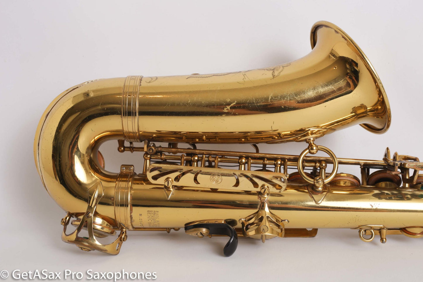 Selmer Mark VI Alto 1974 Original Lacquer American Engraved Very Good Condition 234127