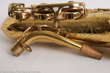 Selmer Mark VI Alto 1974 Original Lacquer American Engraved Very Good Condition 234127