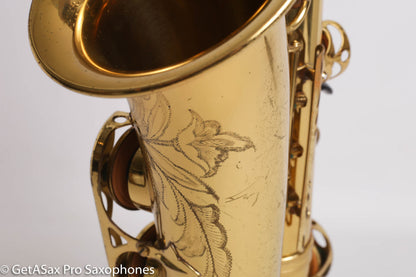 Selmer Mark VI Alto 1974 Original Lacquer American Engraved Very Good Condition 234127