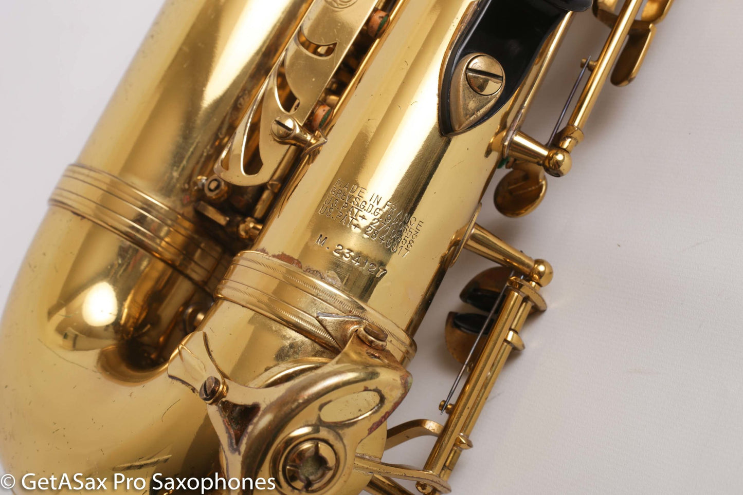 Selmer Mark VI Alto 1974 Original Lacquer American Engraved Very Good Condition 234127