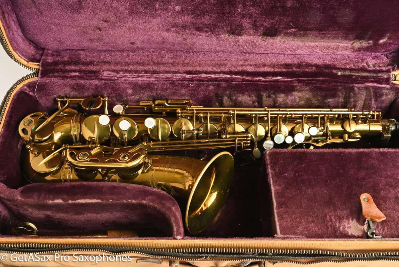 Selmer Mark VI Alto 1955 Original Lacquer Very Good Condition Original Pads! 61200