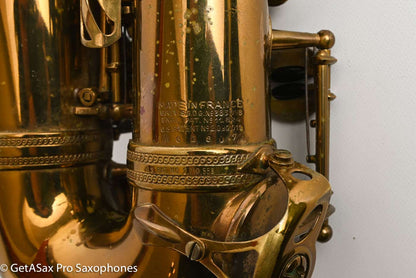 Selmer Mark VI Alto 1956 Original Lacquer Original Pads Nice! 61807