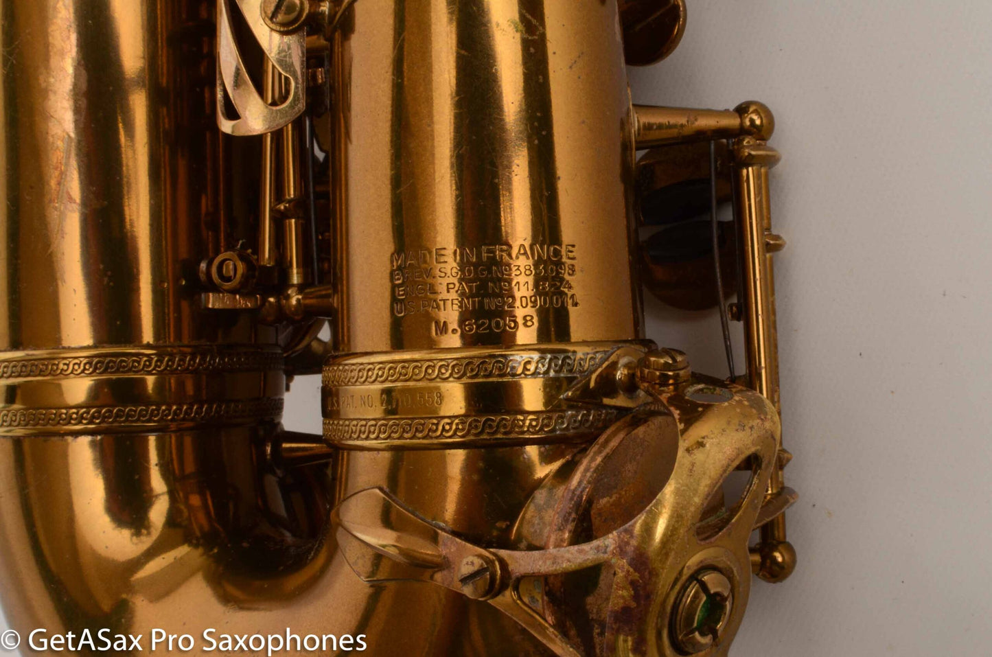 Selmer Mark VI Alto 1955 Original Lacquer Fresh Overhaul Excellent 62058