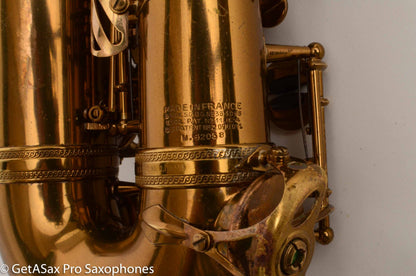Selmer Mark VI Alto 1955 Original Lacquer Fresh Overhaul Excellent 62058