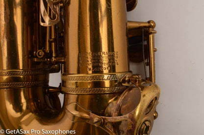 Selmer Mark VI Alto 1955 Original Lacquer Fresh Overhaul Excellent 62058