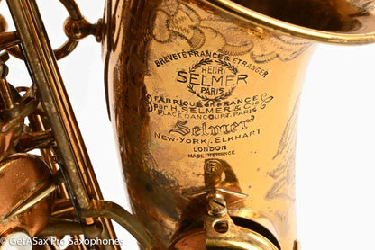 Selmer Mark VI Alto 1956 (worn) Original Lacquer Good Condition Euro 64353