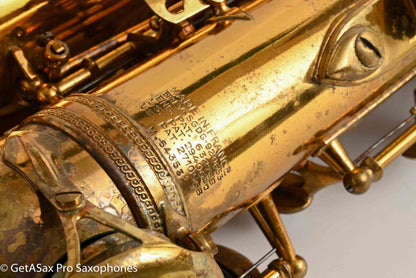 Selmer Mark VI Alto 1956 (worn) Original Lacquer Good Condition Euro 64353