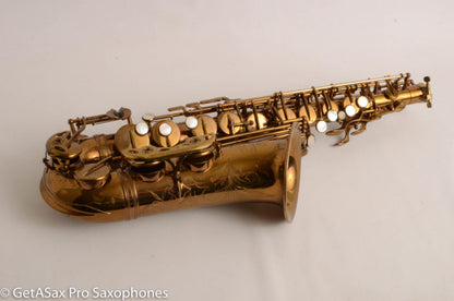 Selmer Mark VI Alto Original Lacquer American Engraved (neck has no serial) Great Tone 78455