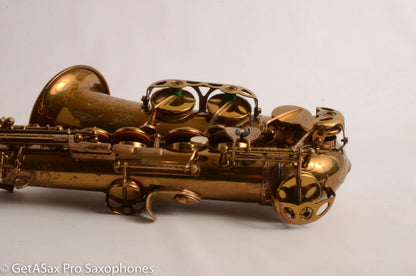 Selmer Mark VI Alto Original Lacquer American Engraved (neck has no serial) Great Tone 78455