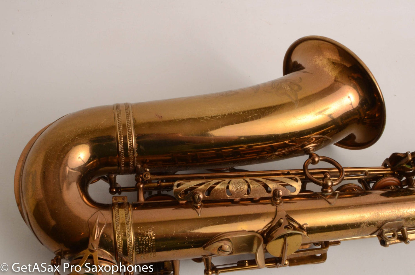 Selmer Mark VI Alto Original Lacquer American Engraved (neck has no serial) Great Tone 78455