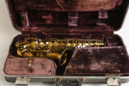 Selmer Mark VI Alto 1961 Original Lacquer American Engraved Beautiful 89880