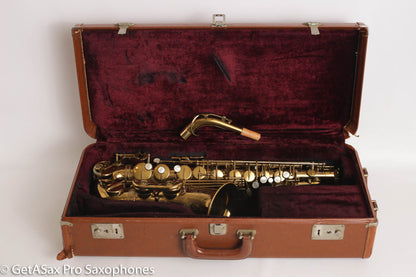 Selmer Mark VI Alto Original Lacquer American Engraved Excellent 89939