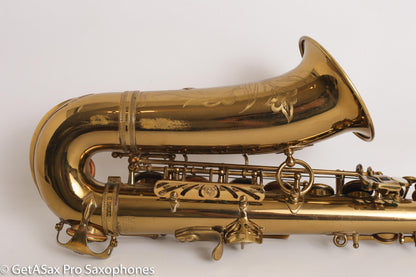 Selmer Mark VI Alto Original Lacquer American Engraved Excellent 89939