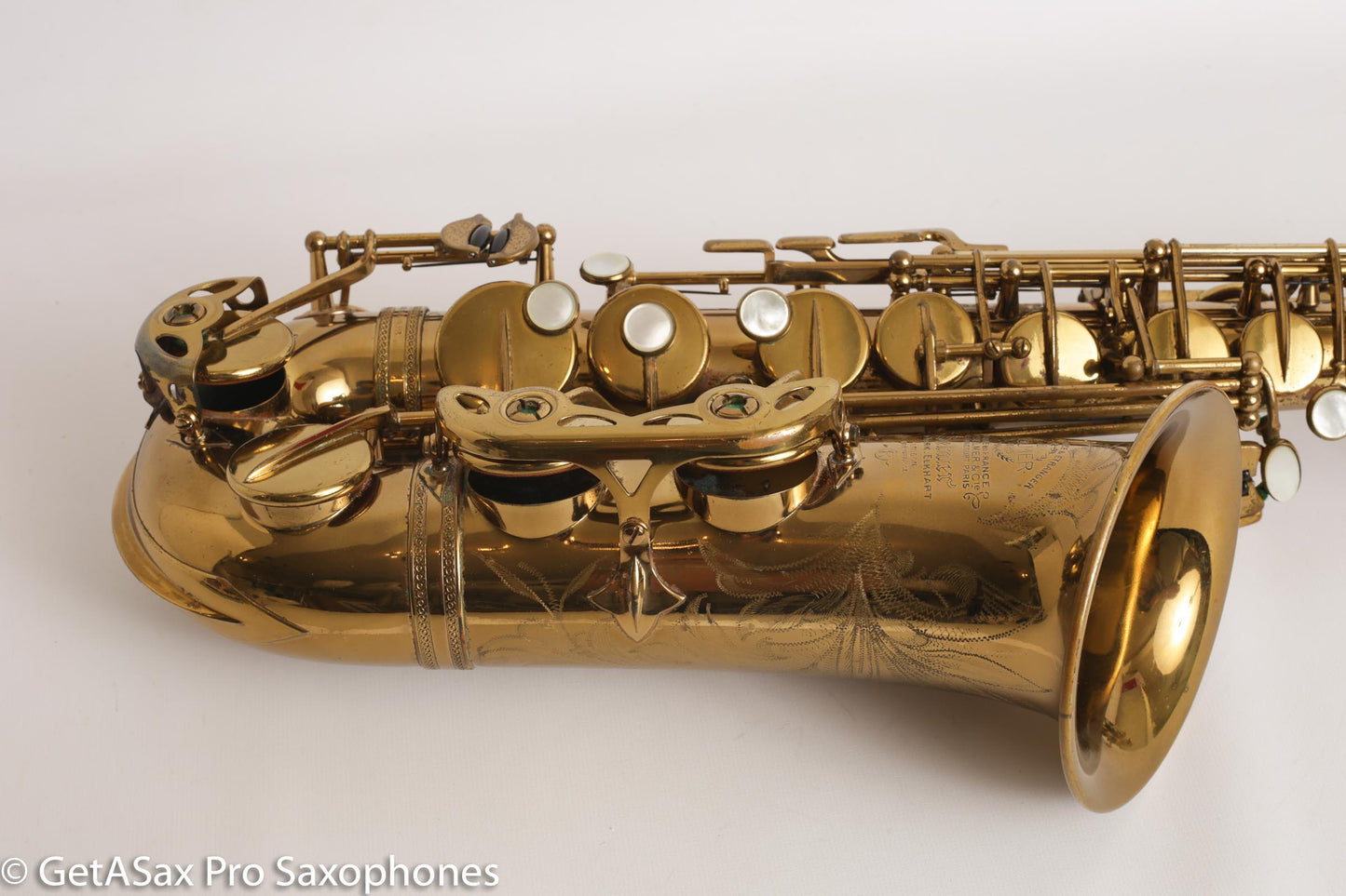 Selmer Mark VI Alto Original Lacquer American Engraved Excellent 89939
