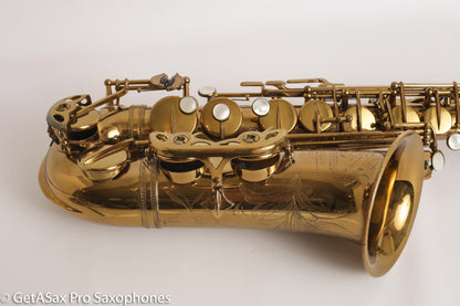 Selmer Mark VI Alto Original Lacquer American Engraved Excellent 89939