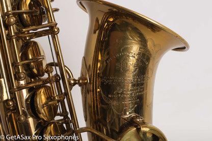 Selmer Mark VI Alto Original Lacquer American Engraved Excellent 89939