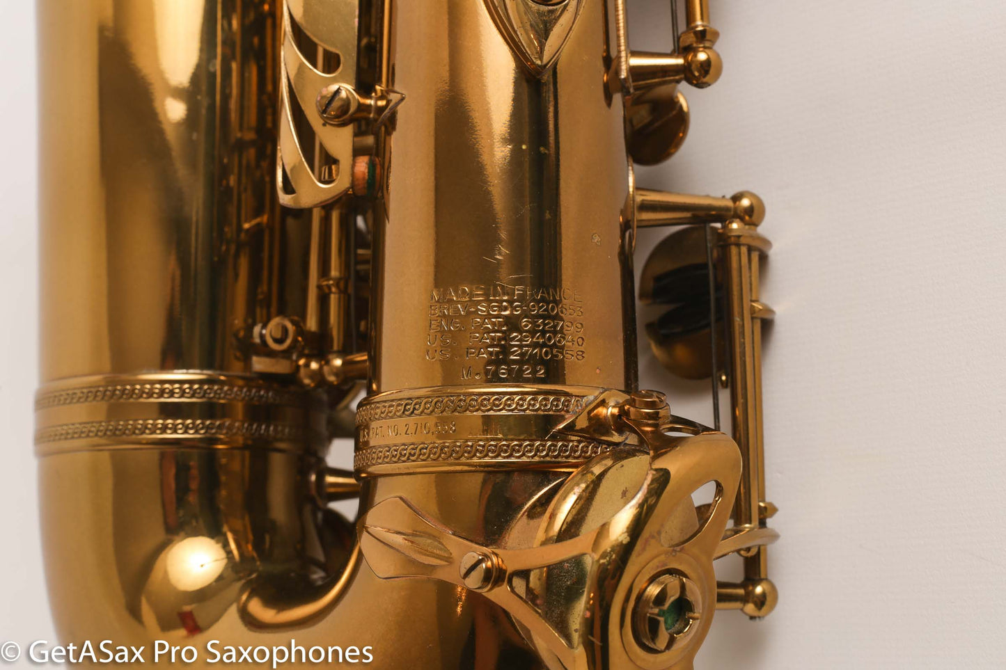 Selmer Mark VI Alto 76722 Excellent Original Lacquer Early Medium Bow