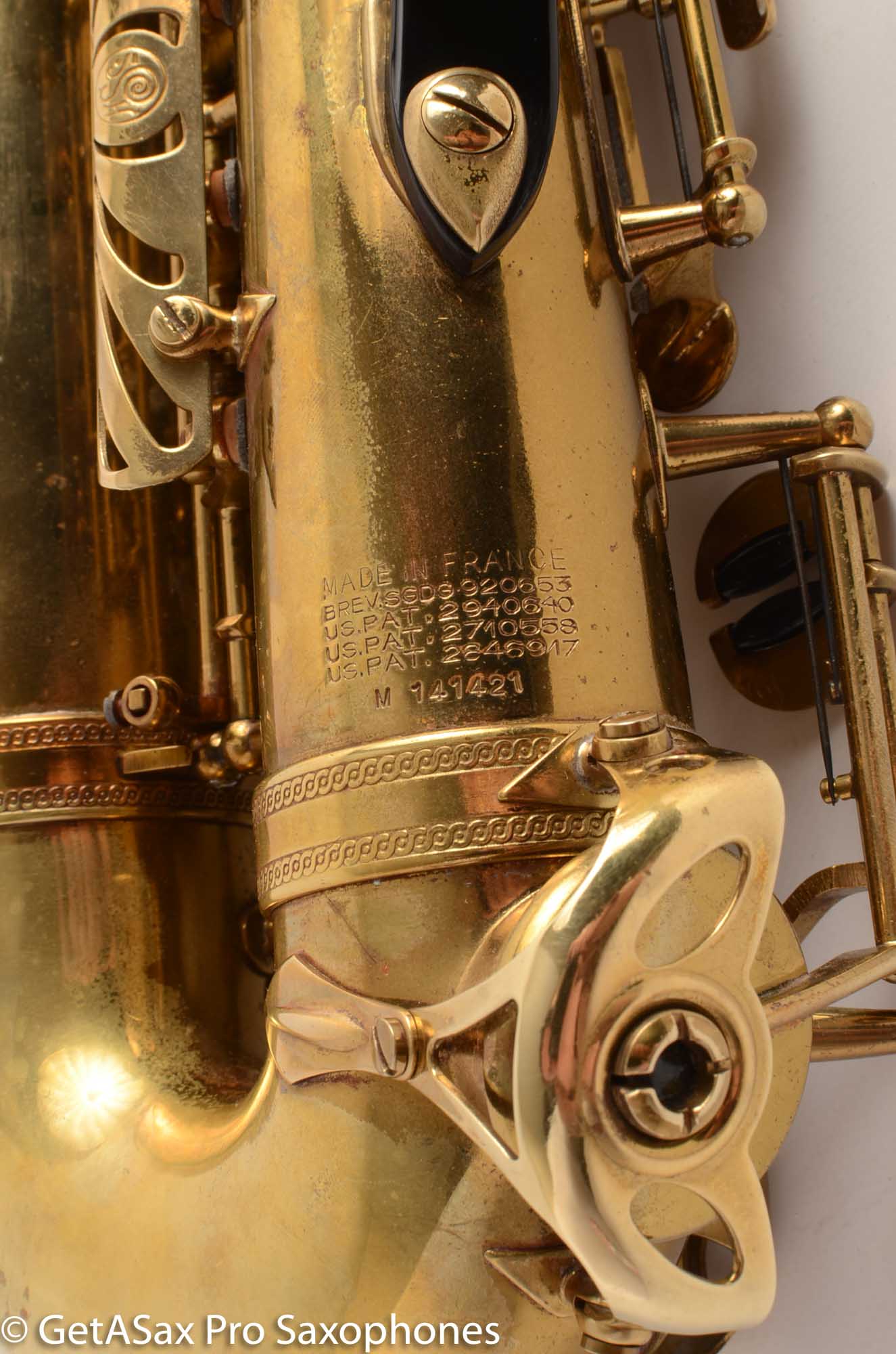 Selmer Mark VI Alto Saxophone 1967 Low A Fresh Overhaul Amazing! 141421