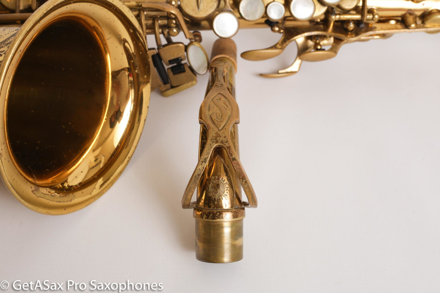 Selmer Mark VI Alto Medium Bow Plays Great Original Lacquer 151196