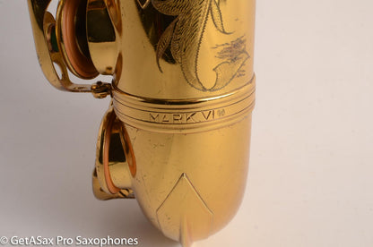 Selmer Mark VI Alto Saxophone 1969 Original Overhauled Excellent! 165069