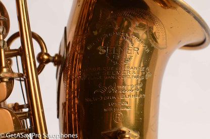 Selmer Mark VI Alto Saxophone Original Lacquer High F# 71815 the Best!