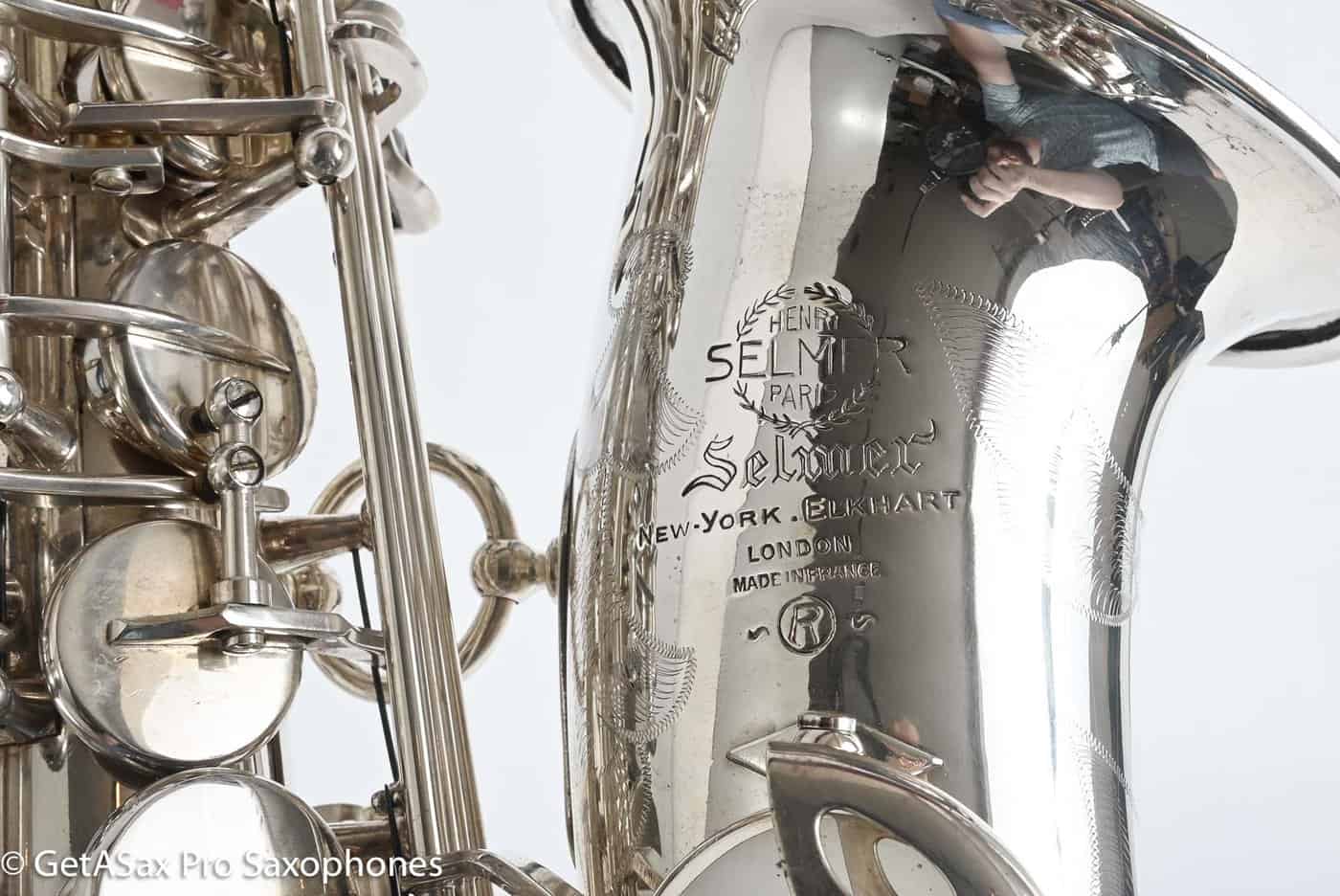 Selmer Mark VI Alto 1962 Original Silver Plate Excellent Cond Overhauled 102960