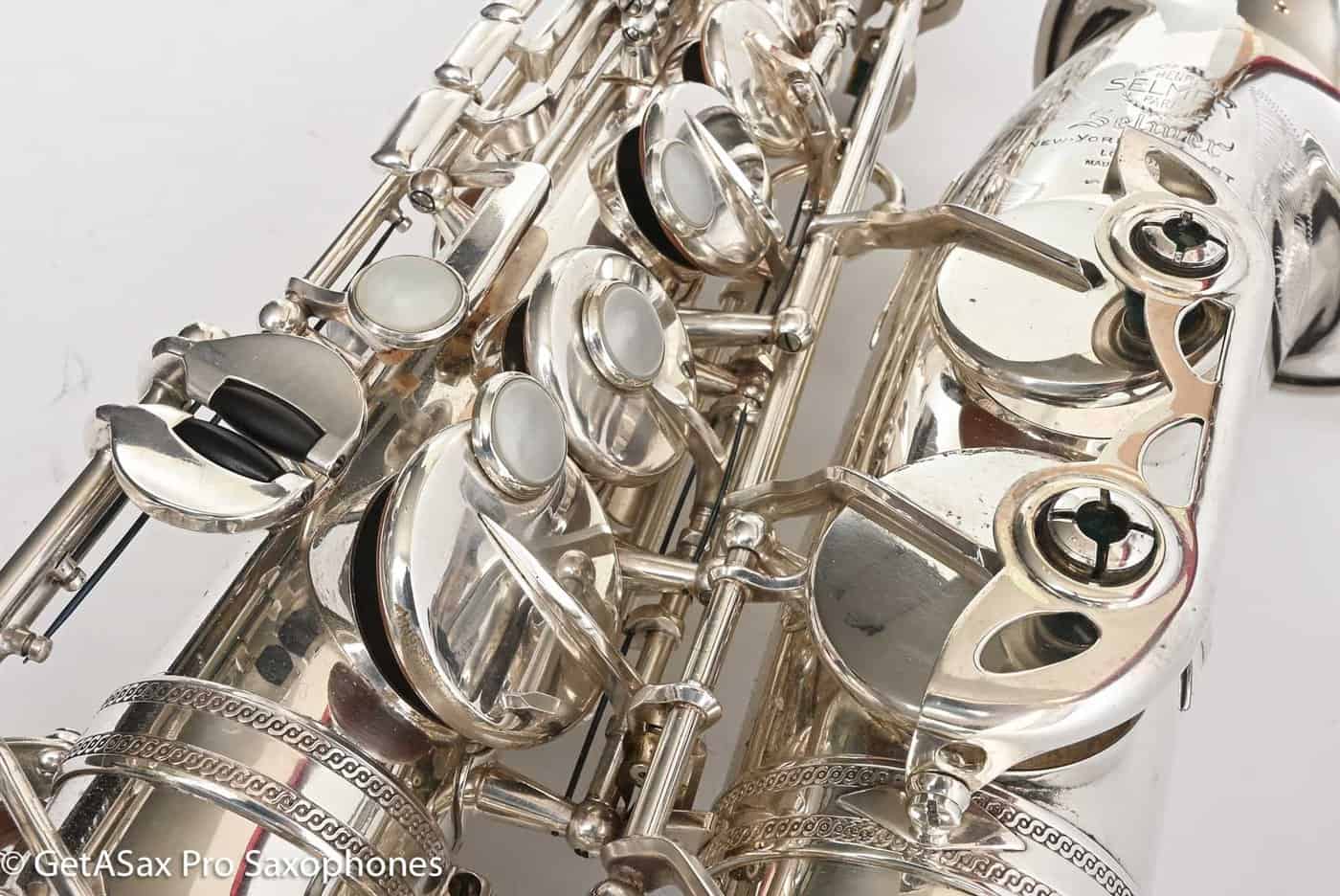 Selmer Mark VI Alto 1962 Original Silver Plate Excellent Cond Overhauled 102960