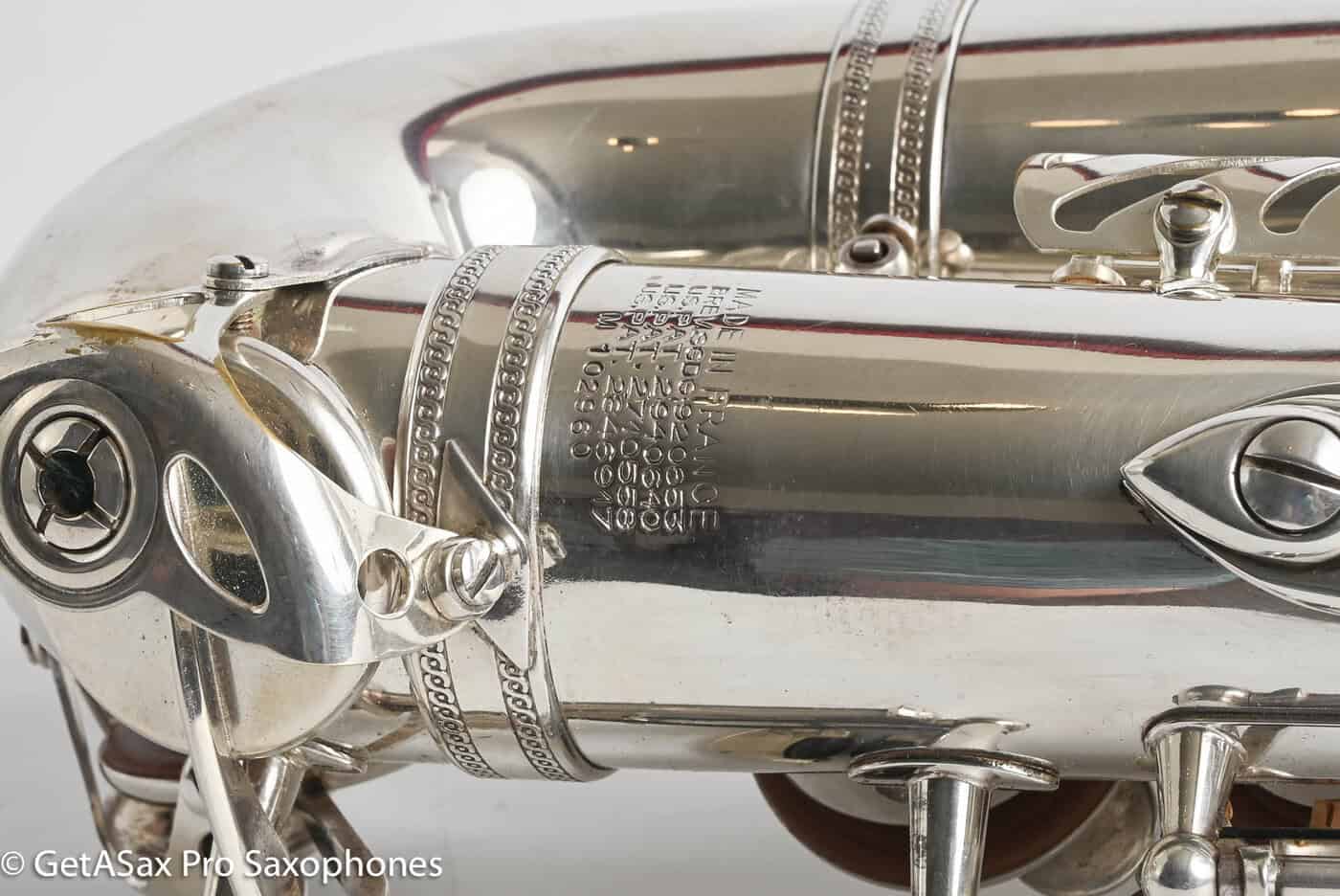 Selmer Mark VI Alto 1962 Original Silver Plate Excellent Cond Overhauled 102960