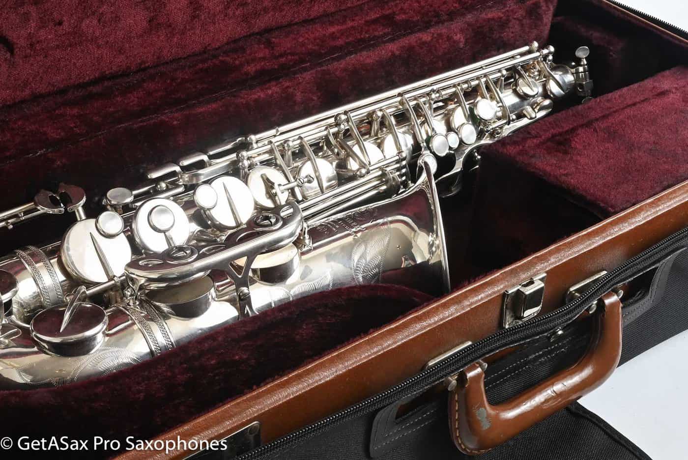 Selmer Mark VI Alto 1962 Original Silver Plate Excellent Cond Overhauled 102960