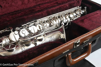 Selmer Mark VI Alto 1962 Original Silver Plate Excellent Cond Overhauled 102960