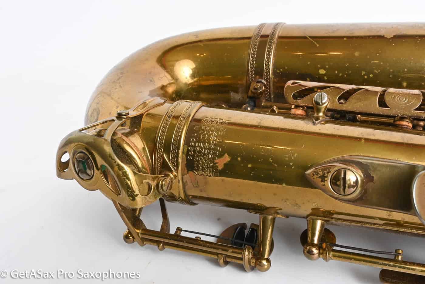 Selmer Mark VI Alto 1963 Low A Factory Relacquer Rare