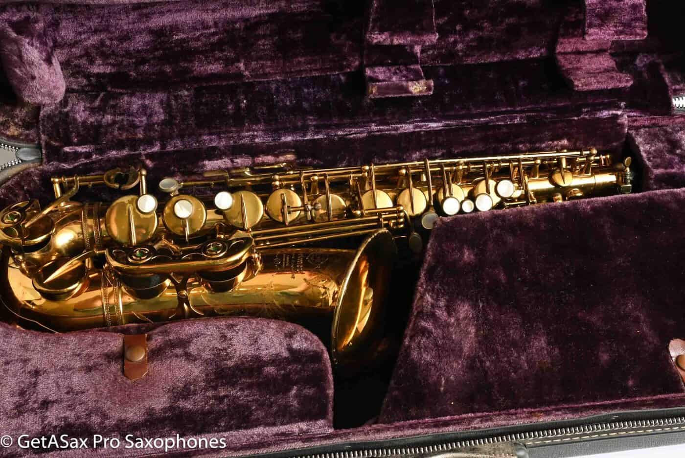 Selmer Mark VI Alto 1963 Original Lacquer Very Good Condition 107485