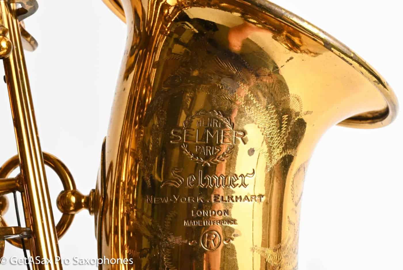 Selmer Mark VI Alto 1963 Original Lacquer Very Good Condition 107485