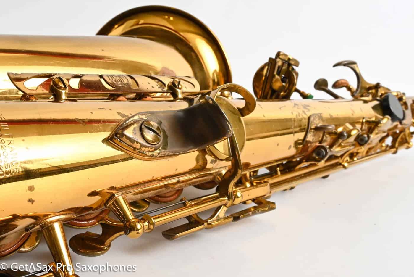 Selmer Mark VI Alto 1963 Original Lacquer Very Good Condition 107485