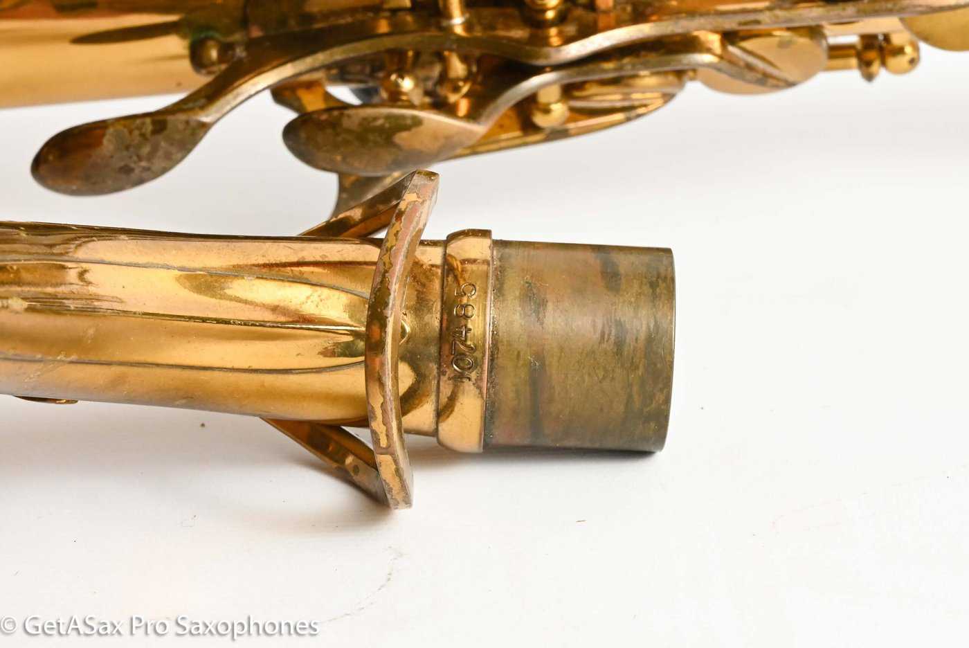 Selmer Mark VI Alto 1963 Original Lacquer Very Good Condition 107485