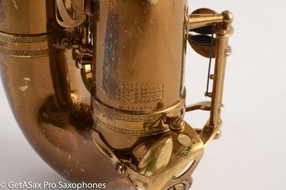 Selmer Mark VI Alto Saxophone 111950 Original Lacquer 1963 Freshly Overhauled and Excellent!