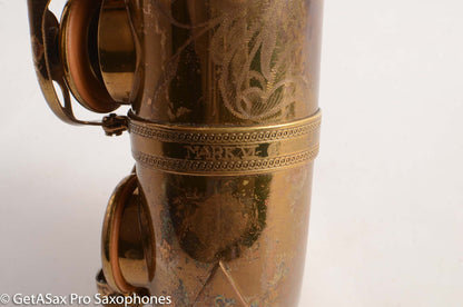 Selmer Mark VI Alto Saxophone 111950 Original Lacquer 1963 Freshly Overhauled and Excellent!