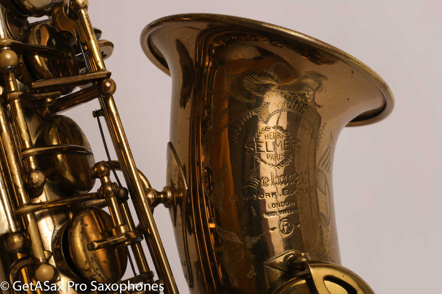 Selmer Mark VI Alto Saxophone 1964 Original Lacquer Very Good Condition