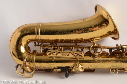 Selmer Mark VI Alto Saxophone 1970 184973 Original Lacquer American Engraved Fresh Overhaul!