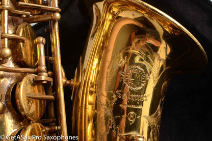 Selmer Mark VI Alto Saxophone 1970 184973 Original Lacquer American Engraved Fresh Overhaul!