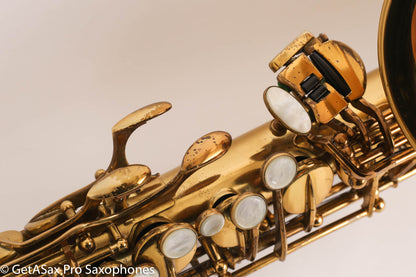 Selmer Mark VI Alto Saxophone Original Lacquer Excellent TenorMadness Overhaul 188739