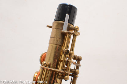 Selmer Mark VI Alto Saxophone 1971 Original Lacquer Old Pads