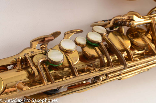 Selmer Mark VI Alto Saxophone 1971 Original Lacquer Old Pads